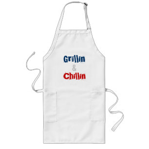 Long Tablier Grillin et Chillin