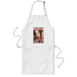 Long Tablier personnalisé de cuisine de serveuse de