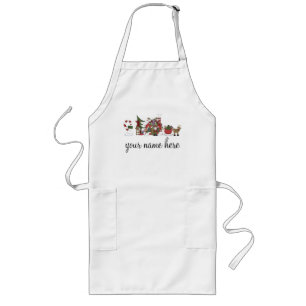 Long Tablier personnalisé de cuisson de vacances