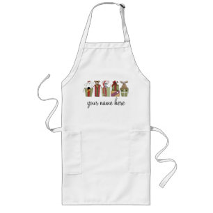 Long Tablier personnalisé de cuisson de vacances