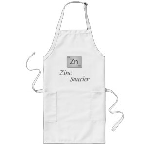 Long Tablier plus saucier de cuisine de zinc
