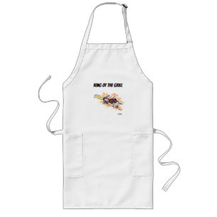 Long Tablier : Roi du grill