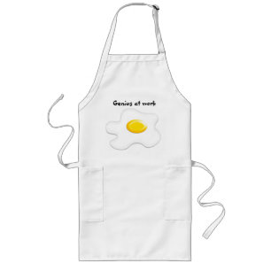 Long Tablier sympathique pour génies de la cuisine