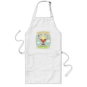 Long Tablier vintage de fête des pères de BBQ de papa