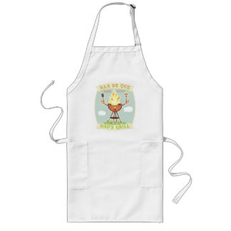 Long Tablier vintage de fête des pères de BBQ de papa