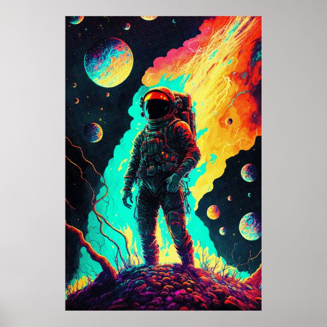 LONG VOYAGE | SCI-FI POSTER (Devant)