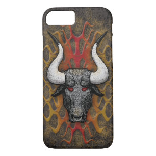 Longhorn Diablo iPhone 7 à peine Coque