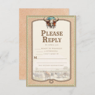 Longhorn Western Reply Card