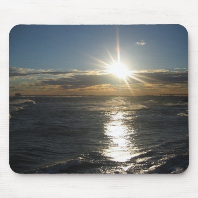 Longport, tapis de souris de New Jersey (Devant)