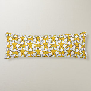 Longs Étoiles Motif coussins corps