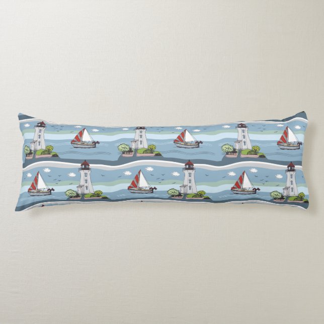 Longs Motif à voile coussins (Devant)