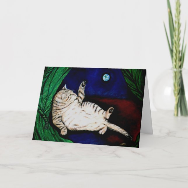 Longs vivants et prospèrent carte de voeux (Devant)