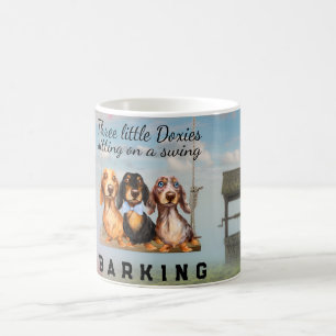 Longue Cheveux Dachshunds Swing Mug