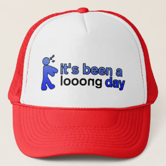 Longue journée Josh officiel casquette bleu/rouge