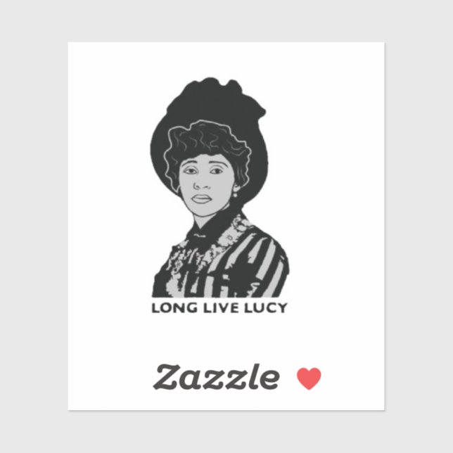 Longue vie Lucy Sticker (Feuille)