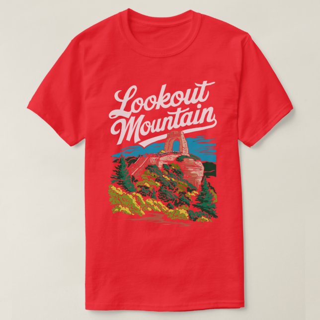 Lookout Mountain Georgia TShirt (Design devant)