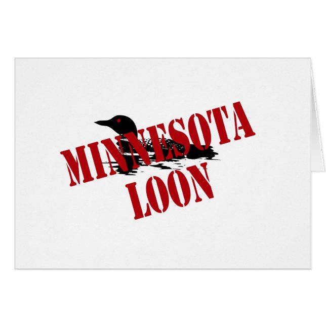 Loon du Minnesota (Devant horizontal)