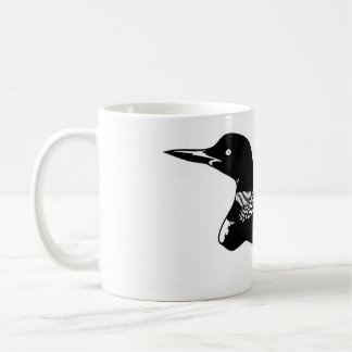 Loon Illustration Café Mug