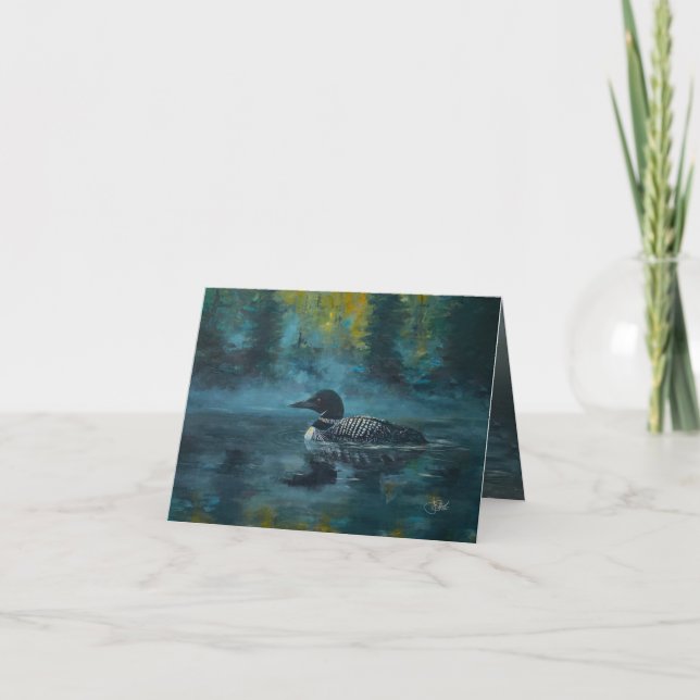 Loonell - Carte du canard plongeon (Devant)