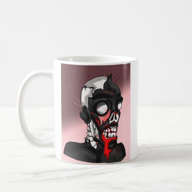 Looney Déplaisant Zombie Mug (Gauche)
