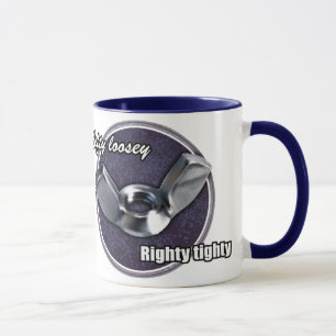 Loosey gauchiste, tasse d'ecrou-papillon de Tighty
