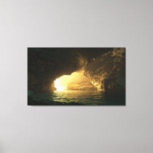 "L'or du dragon" Toile enveloppée