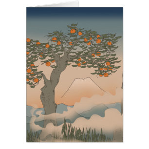 L'oranger japonais dans la brume
