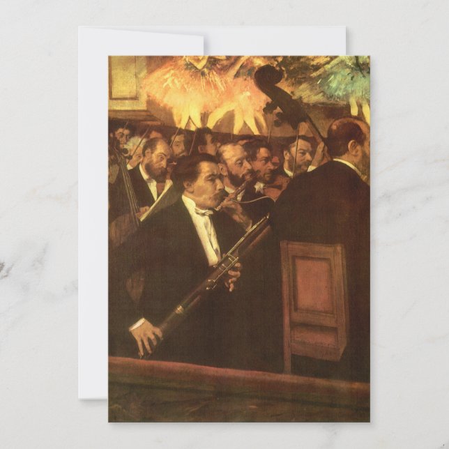 L'Orchestre de l'Opéra par Edgar Degas, Art ancien (Devant)