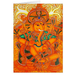 Lord Ganesha Beau Art Floral