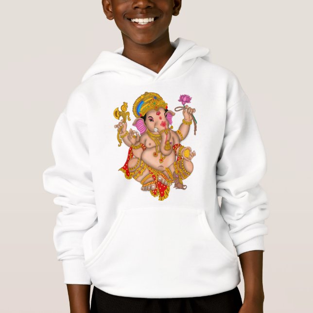 Lord Ganesha Sweat - shirt à capuche (Devant)