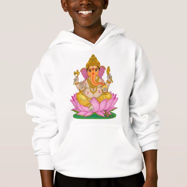 Lord Ganesha Sweat - shirt à capuche (Devant)
