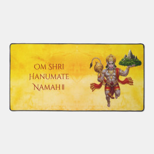 Lord Hanuman Flying Lifting Mountain