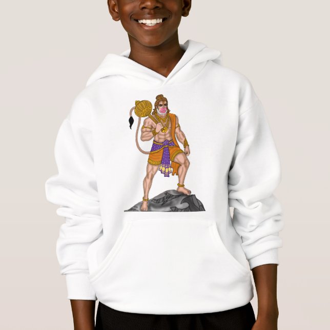 Lord Hanuman Sweat - shirt à capuche (Devant)