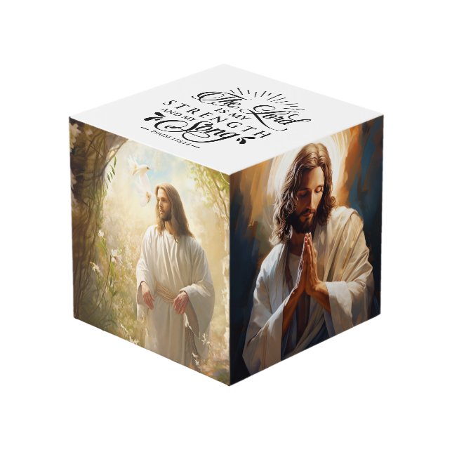 Lord Jesus Photo Cube (Angle devant)