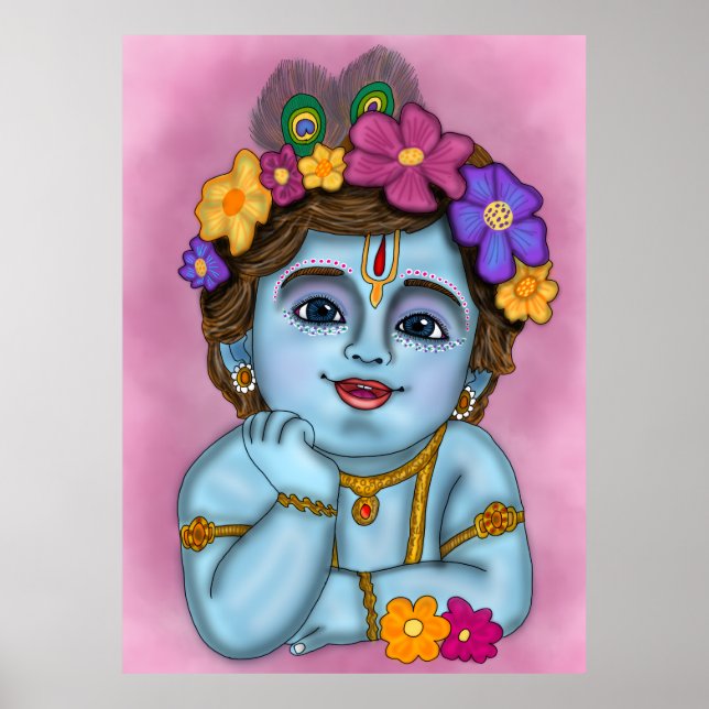 Lord Krishna Poster (Devant)
