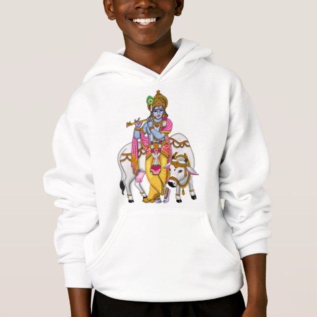 Lord Krishna Sweat - shirt à capuche (Devant)