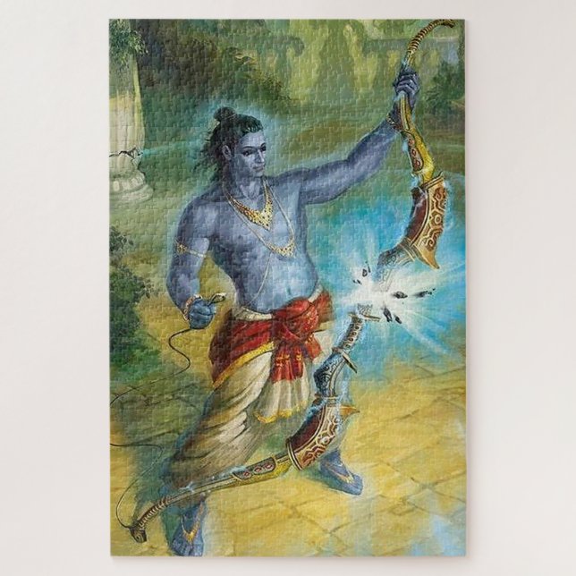Lord Shiva Hindu God - Puzzle (Vertical)