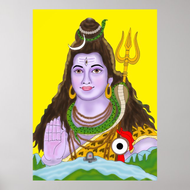 Lord Shiva Poster (Devant)
