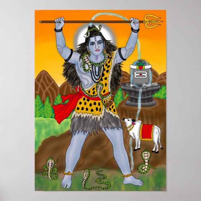 Lord Shiva Poster (Devant)