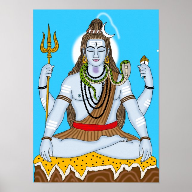 Lord Shiva Poster (Devant)
