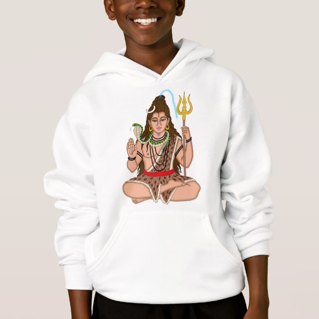 Lord Shiva Sweat - shirt à capuche (Devant)