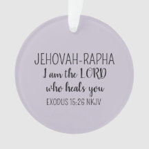 Lord Who Heals Light Purple Simple Christian`