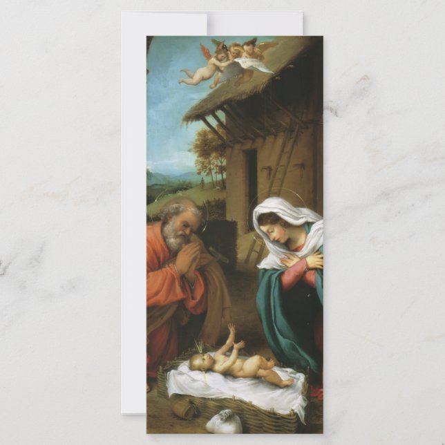 Lorenzo Lotto - Nativité du Christ (Devant)