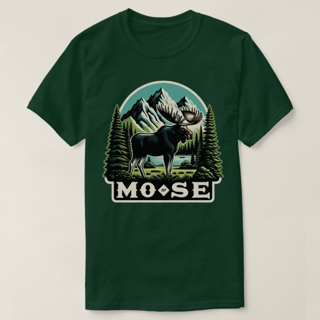 L'orignal est un animal perdu TShirt (Design devant)
