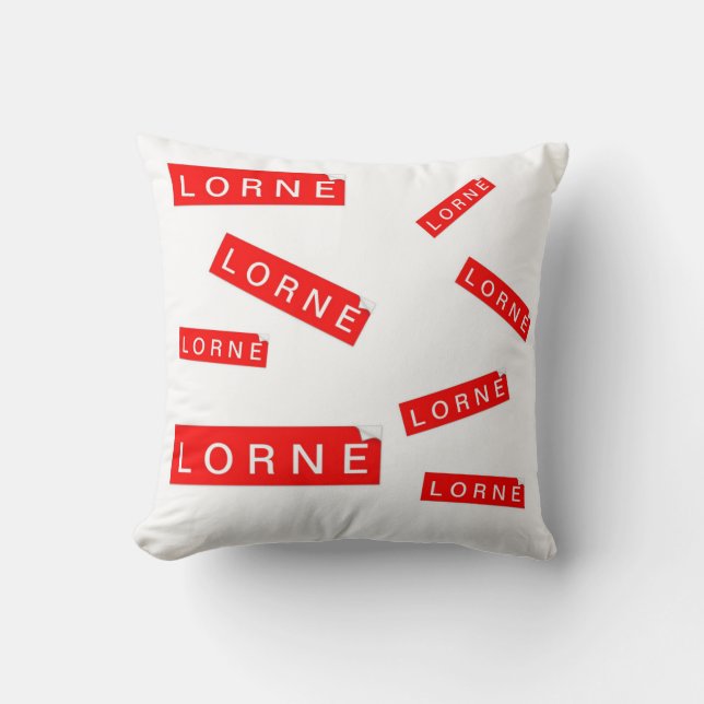 Lorne coussin (Recto)