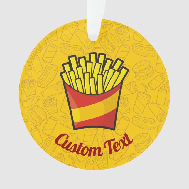 L'ornement des Fries françaises (devant)