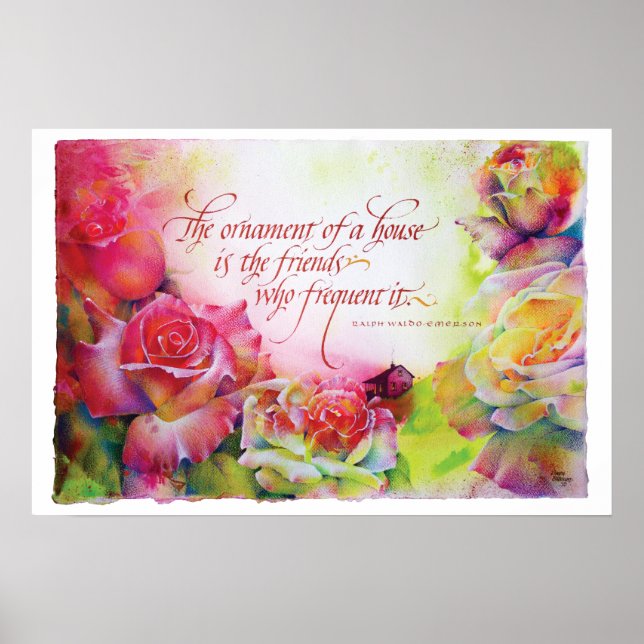 "L'ornement d'une maison..." Affiche (Devant)