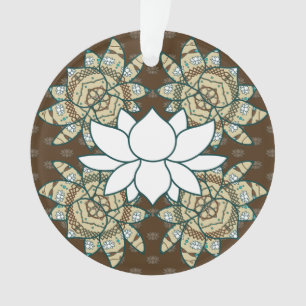 L'ornement en acrylique Lotus