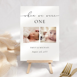 Lorsque Nous Étions Mariage Âge Numéro de la table