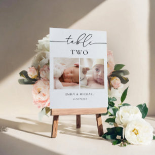 Lorsque Nous Étions Mariage Âge Numéro de la table